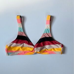 Anthropologie Solid & Striped Jane Striped Bikini Top S - Style #41649633